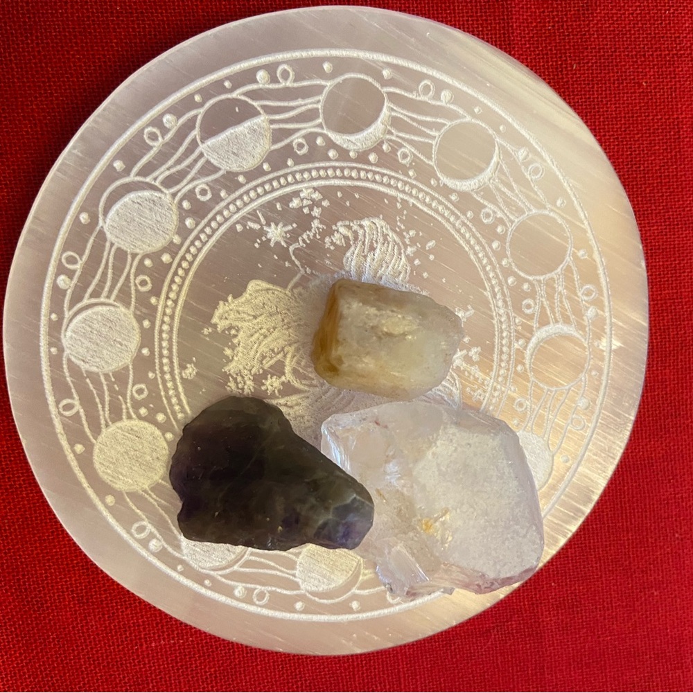 Selenite crystal charging disc - Picture 2 of 6